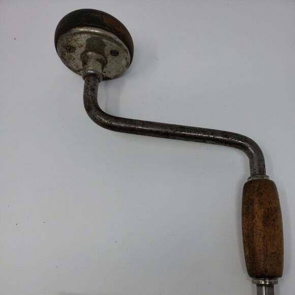 Ratchet Drill by Lakeside 10 Inch Vintage Hand Brace Made In USA Collectible - Picture 7 of 12